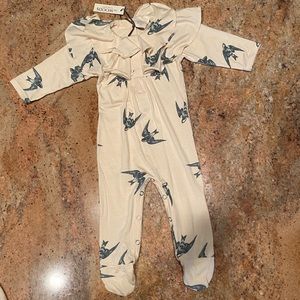 Kate Quinn ruffled footie